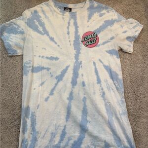 Santa Cruz tie dye tee 🌈